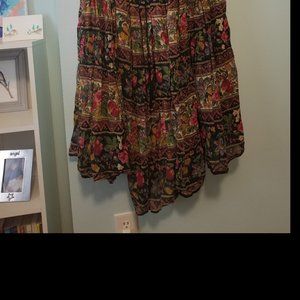 Vintage Floral Skirt